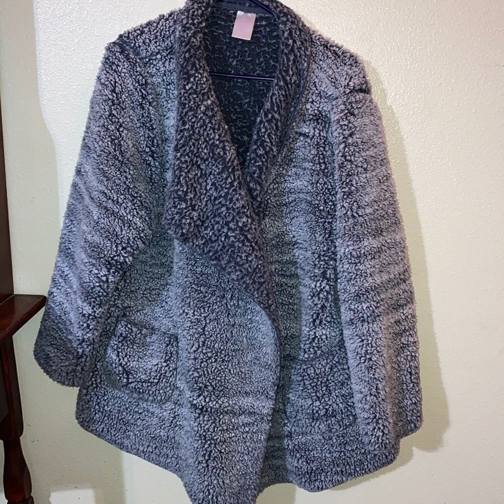 Sherpa cardigan